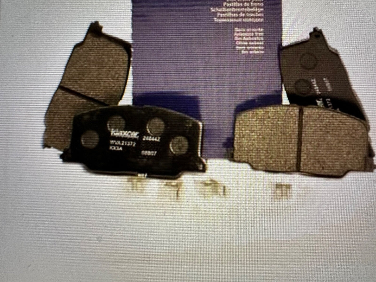 KLAXCAR 24644Z Front Brake Pads fits Toyota Lexus