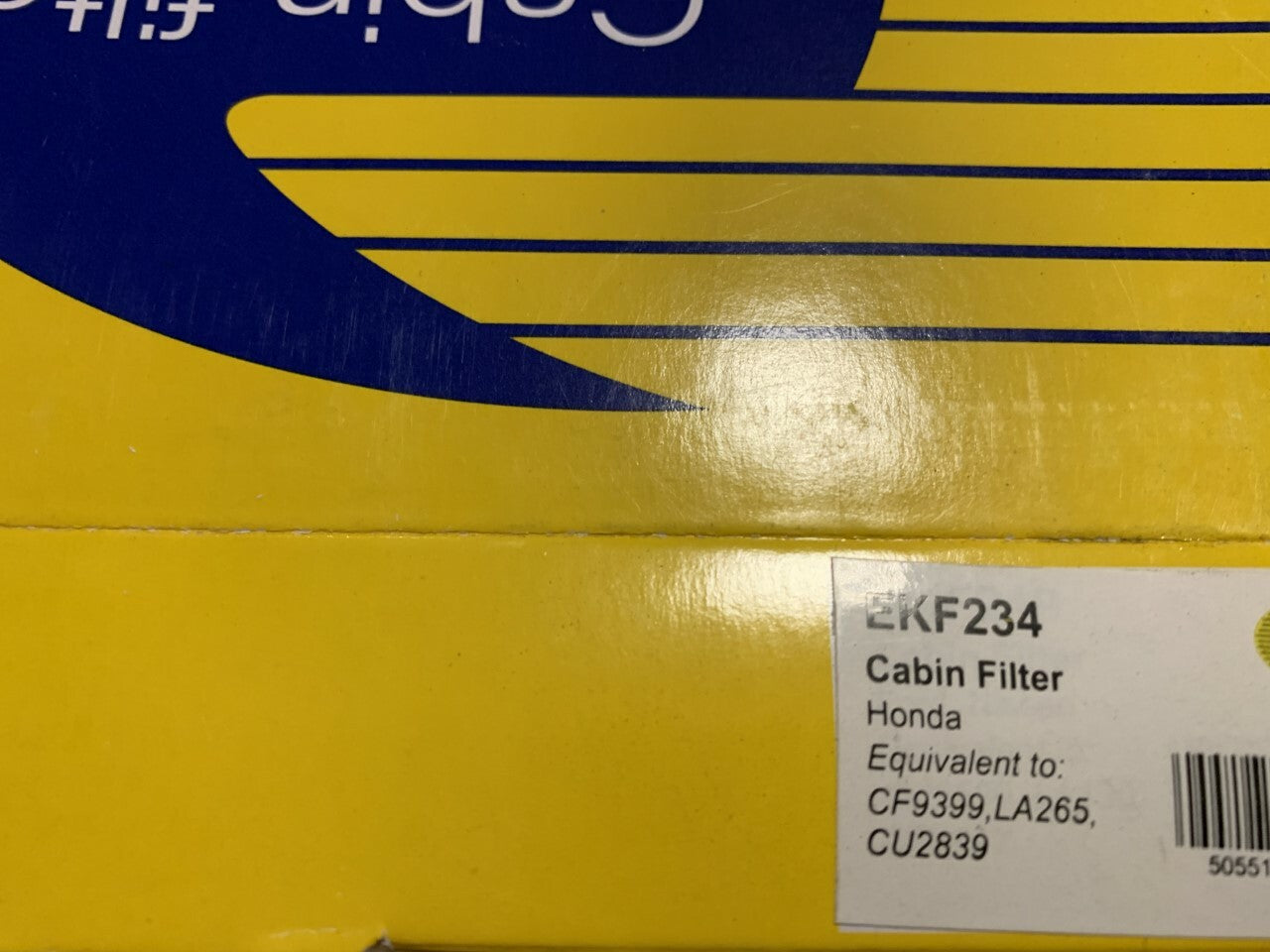 For Honda  Comline EKF234 Cabin Pollen Filter