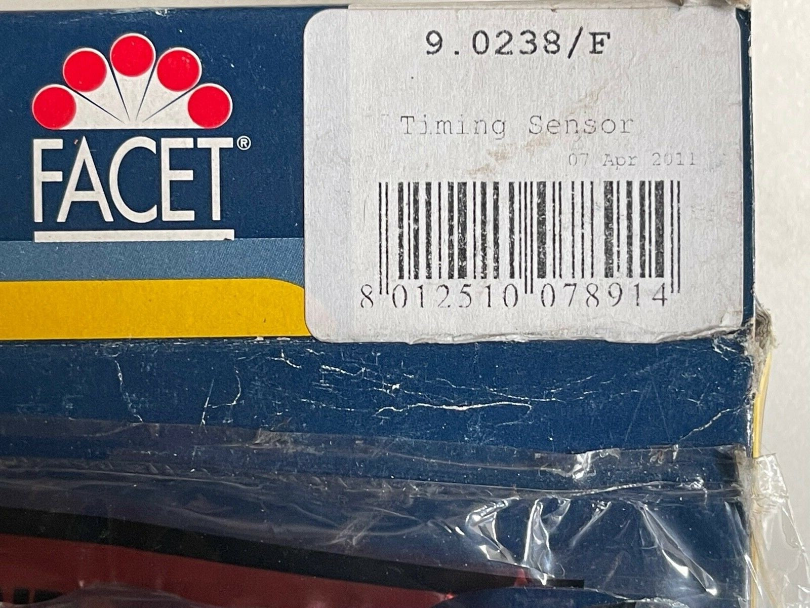 Facet 9.0238 Pulse Sensor Crankshaft Sensor fits Vauxhall Opel