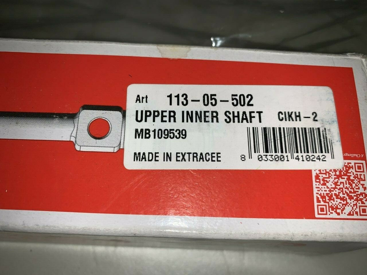 CTR MB109539 FSK6024 Suspension Pivot Upper Inner Shaft for Mitsubishi