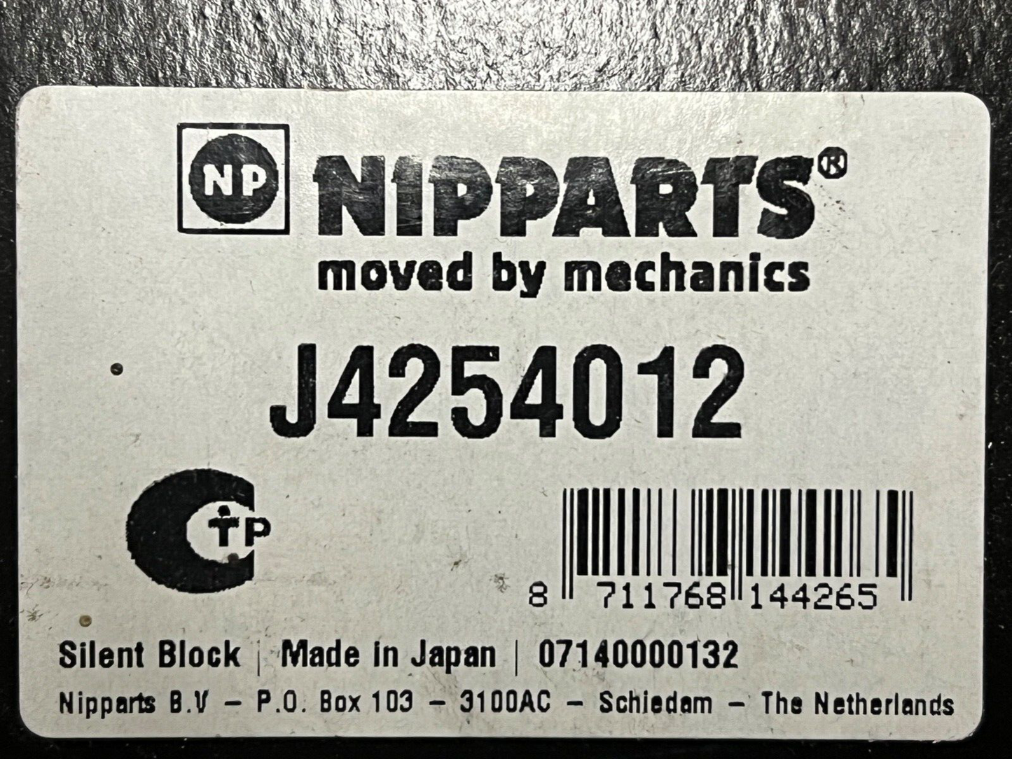 Nipparts J4254012 Track Control Arm Bush fits Honda CRX Civic