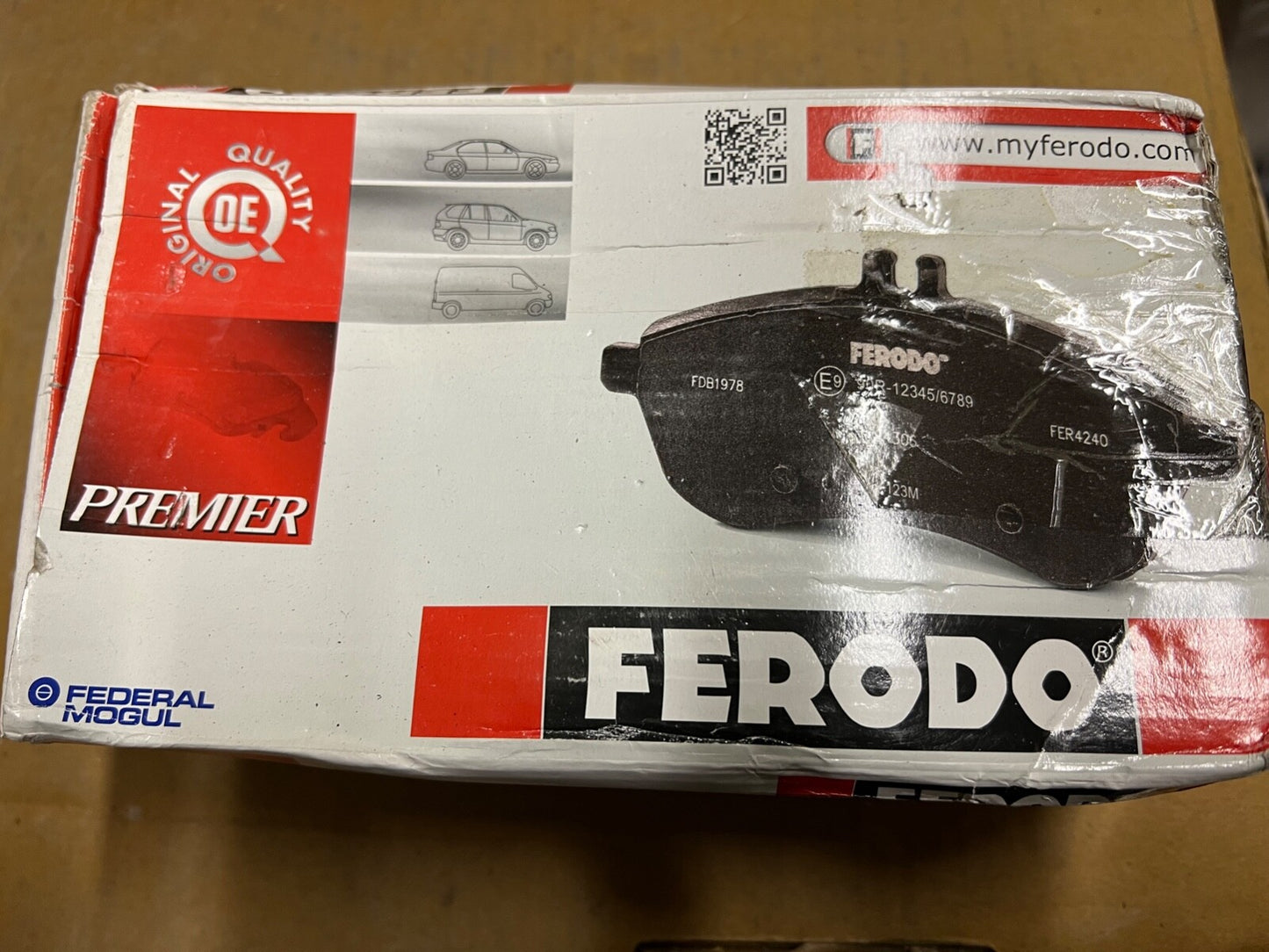 Ferodo FDB1001 Brake Pad Fits Audi Bentley BMW Chrysler Mercedes Rolls Royce VW