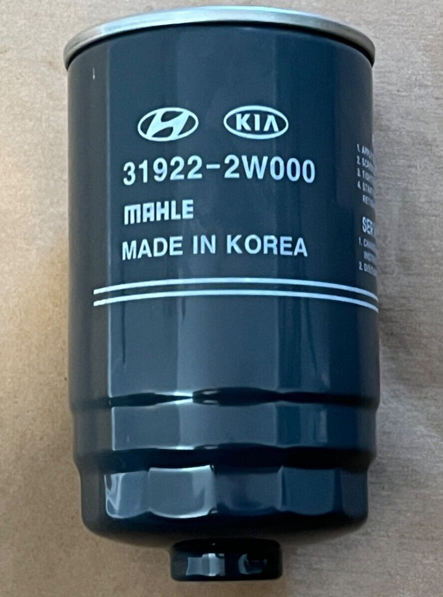 Genuine Hyundai Kia 319222W000 Fuel Filter fits Santa Fe i30 i40 Carens Optima
