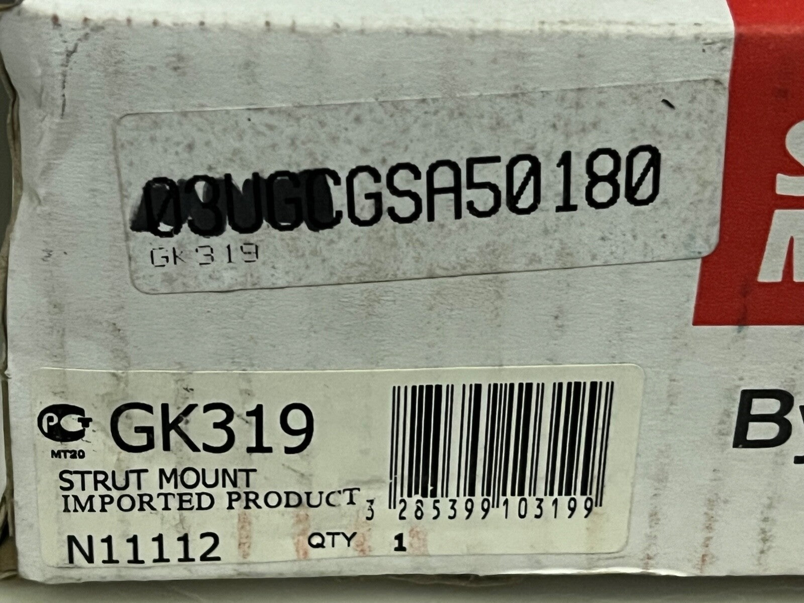 Gabriel GK319 Front Strut Mount fits Ford Mondeo