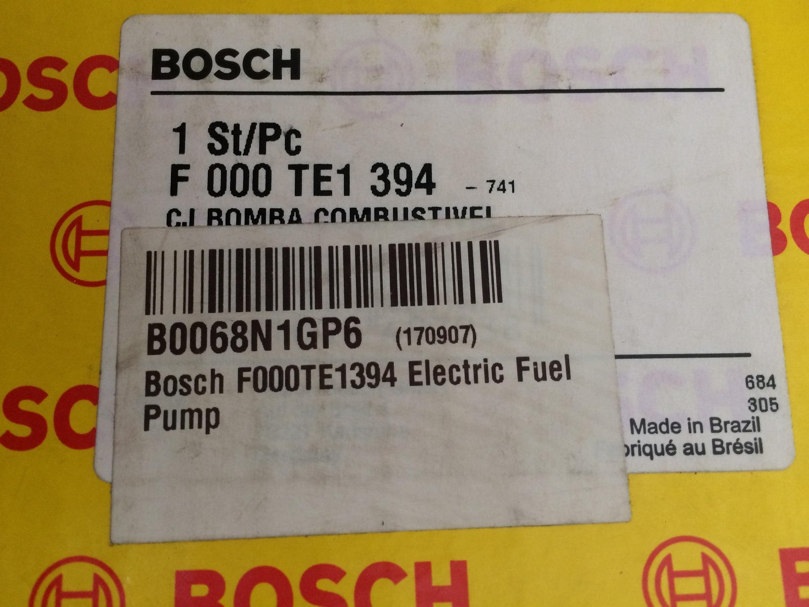 Electric Fuel Pump Toyota Avensis Corolla Verso Hi Ace Prius Yaris F000TE1394