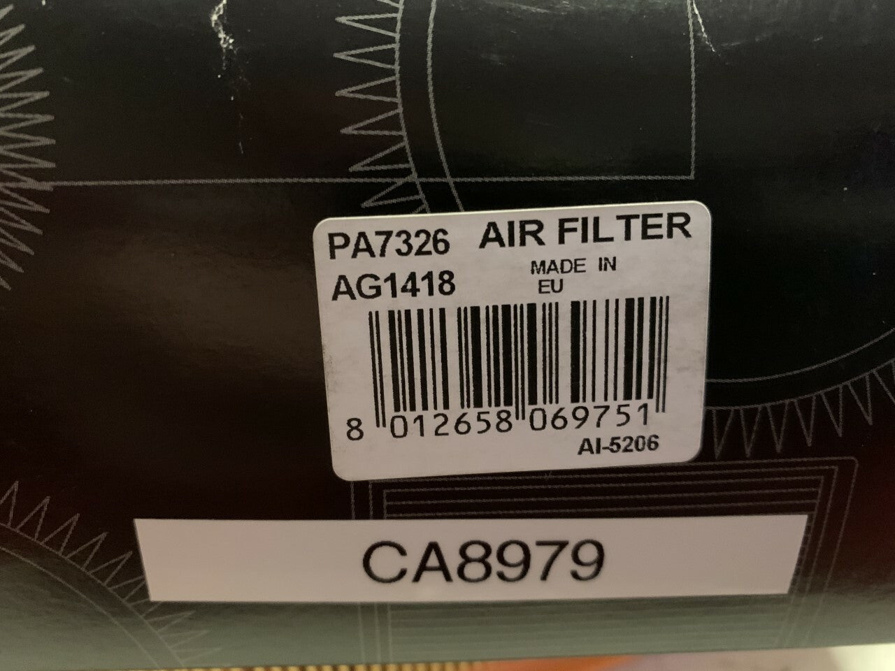 Coopers Fiaam PA7326 Air Filter fits Volvo