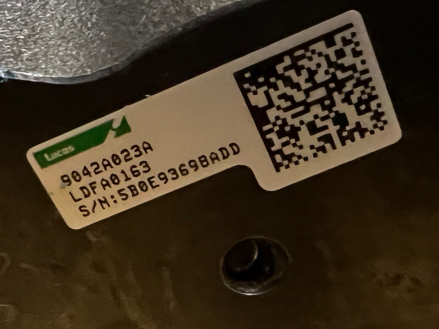 Lucas LDFA0163 High Pressure Fuel Pump fits Citroen