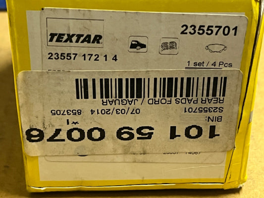 Textar 2355717214 Rear Brake Pads fits Jaguar X-TYPE 2.0 2.1 2.5 3.0 2001- 2009