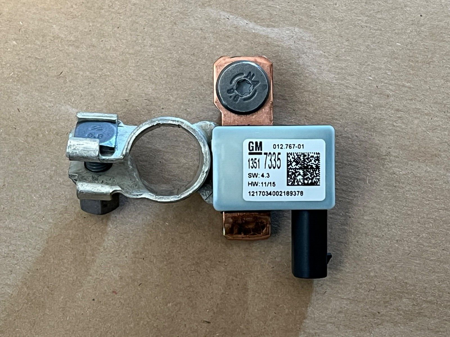 Genuine Vauxhall GM 13517335 Battery Monitoring Negative Terminal fits Insignia