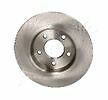 Ashika 61-03-317 MDC1717 Rear Solid Brake Discs Pair fits Mazda