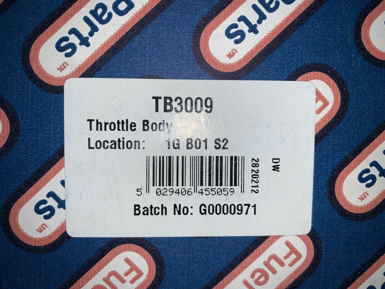 Fuel Parts TB3009 Throttle Body fits Seat Skoda VW Volkswagon