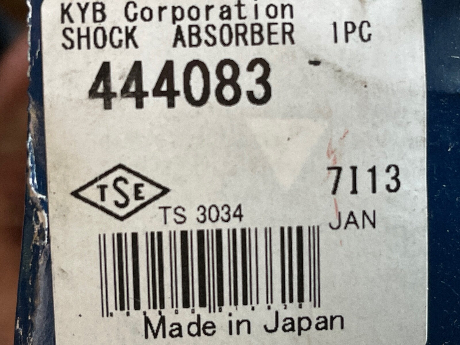 KYB 444083 Shock Absorber fits Isuzu