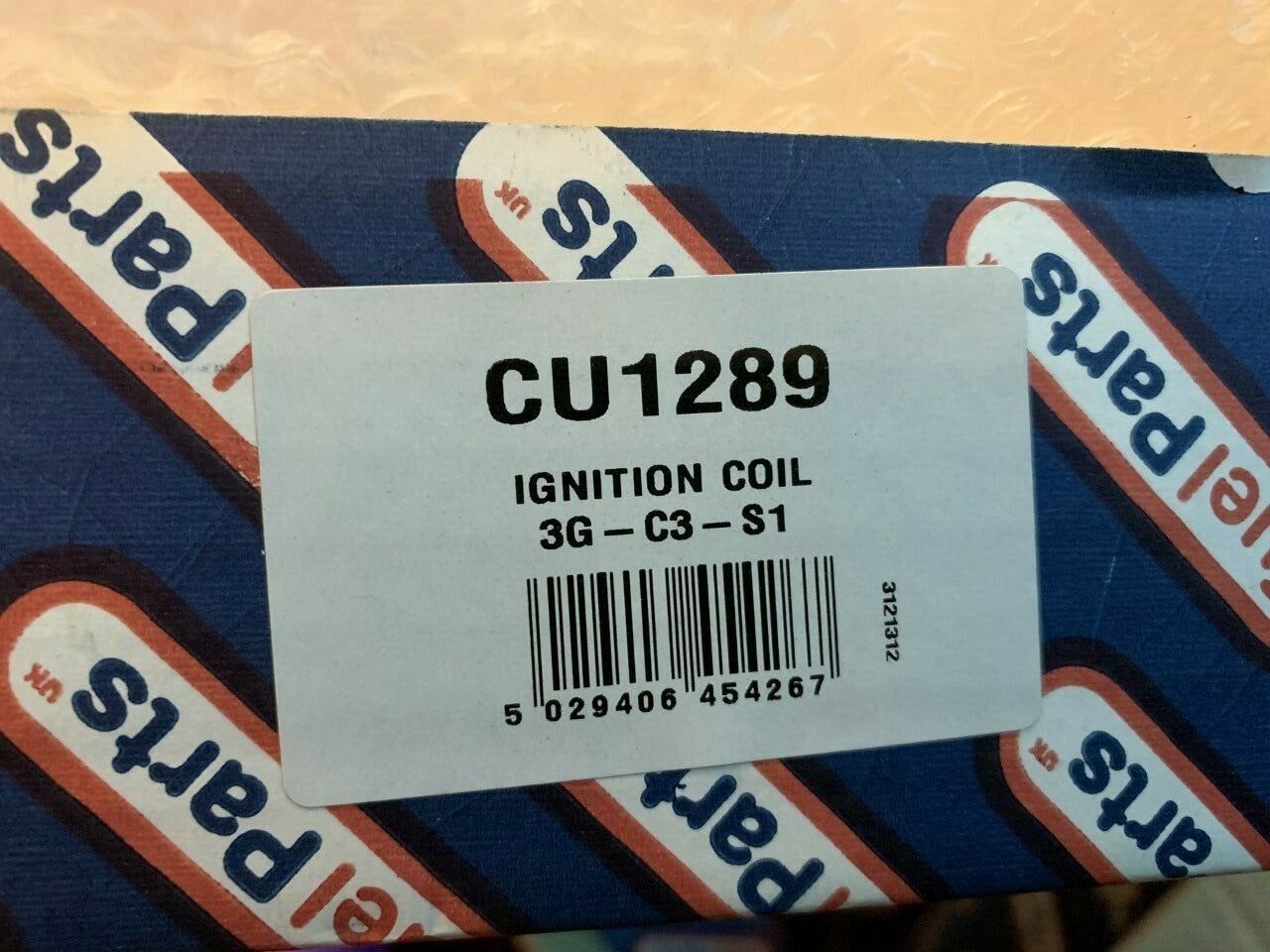 Fuel Parts CU1289 Ignition Coil fits Citroen Peugeot