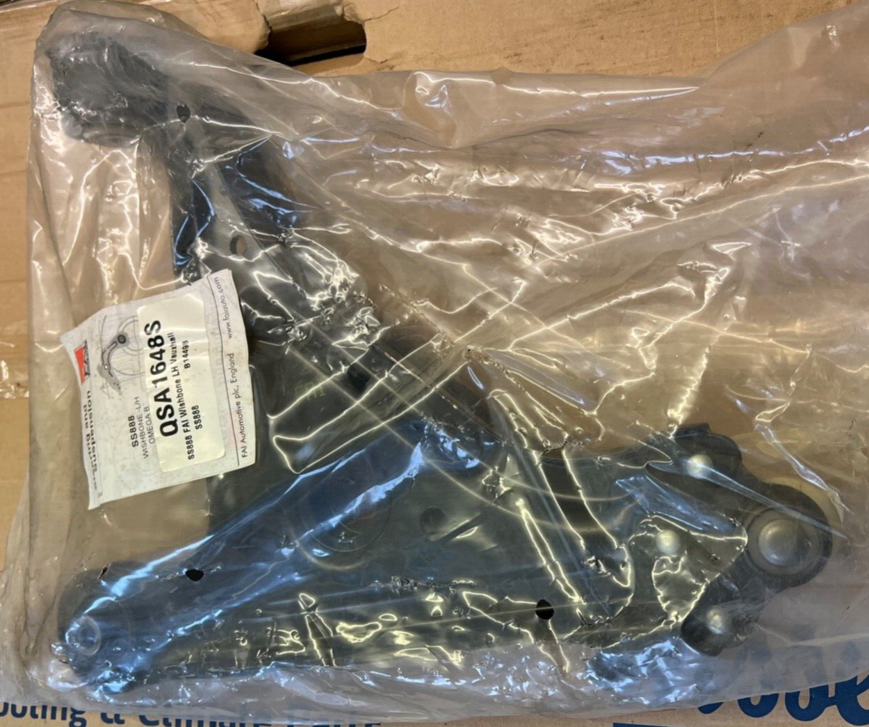 FAI SS888 Near Side LH Wishbone Track Control Arm fits Vauxhall Omega B