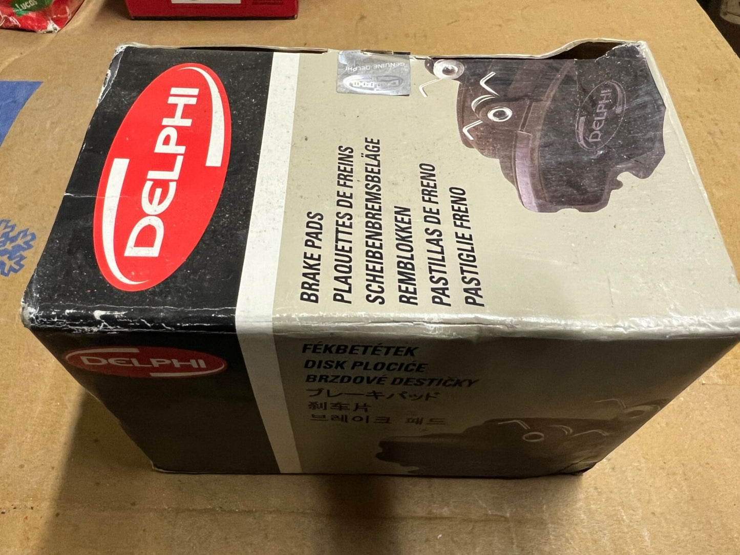 Delphi LP848 Front Brake Pad Set fits Vauxhall