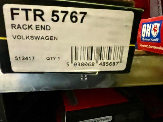 First Line FTR5767 Inner Tie Rod fits Volkswagen VW Seat Skoda