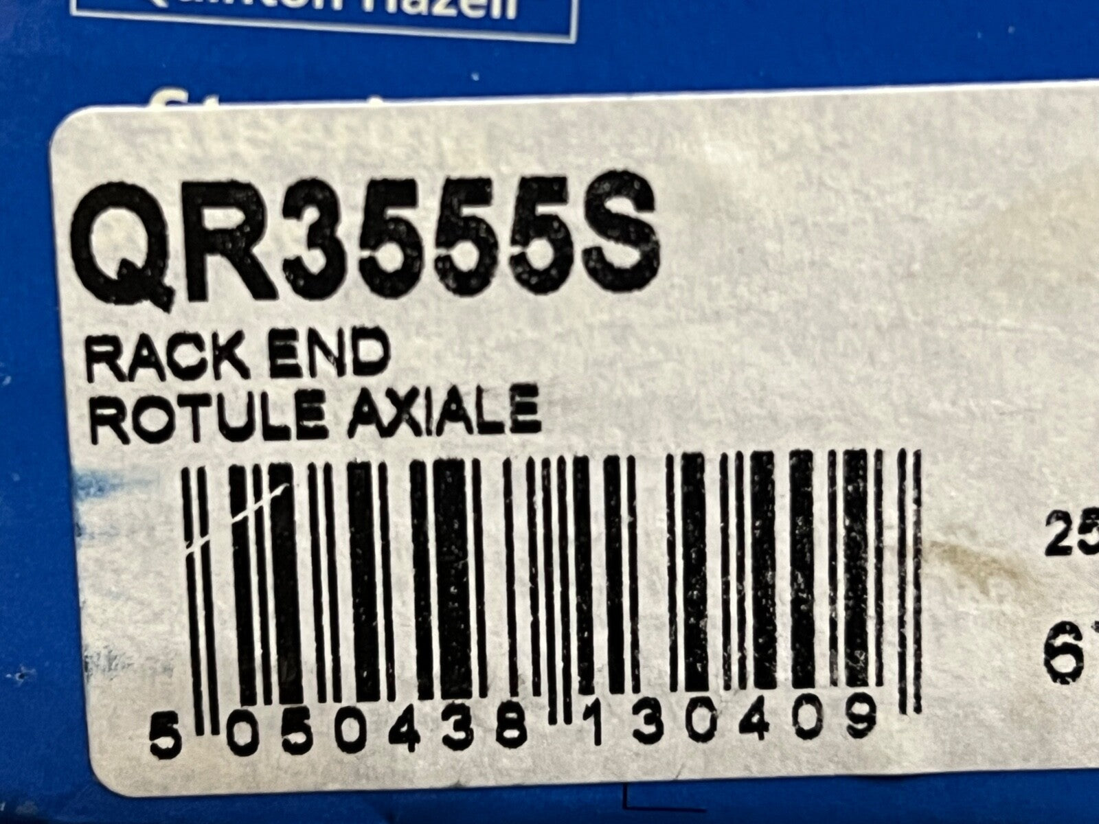 QH QR3555S Inner Rack End Tie Rod fits BMW 1 Series 3 Series X1