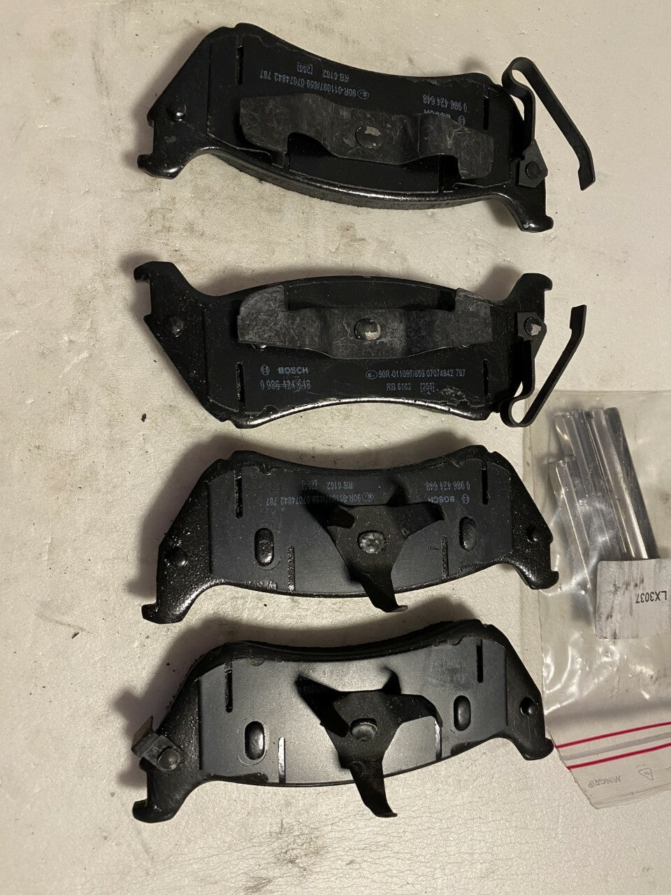 Bosch 0986424648 Rear Brake Pad Set