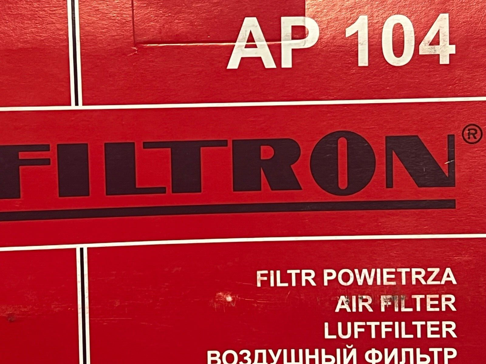 Filtron AP104 Air Filter fits Honda Civic