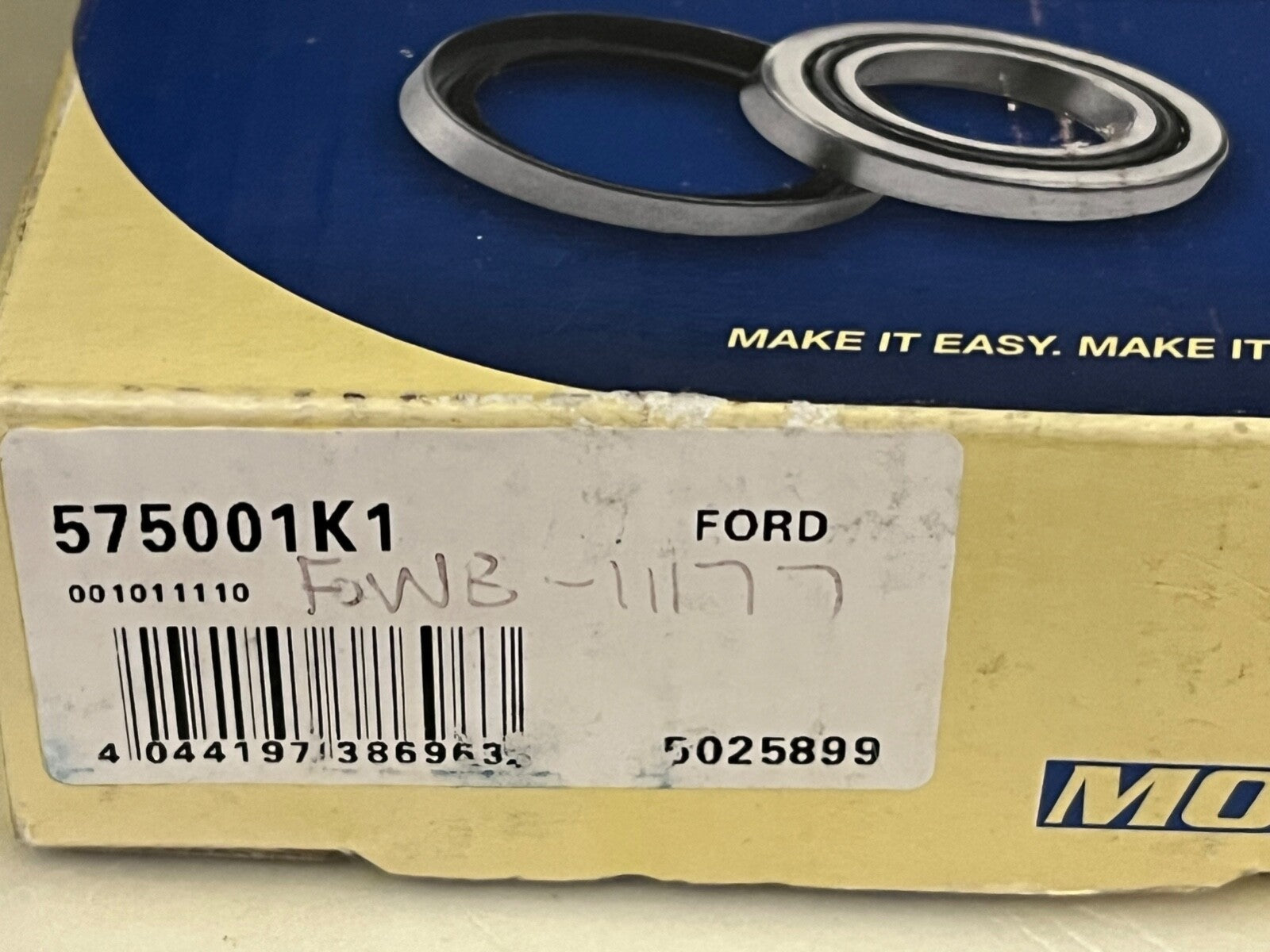 MOOG 575001K1 Front Wheel Bearing Kit fits Ford Transit