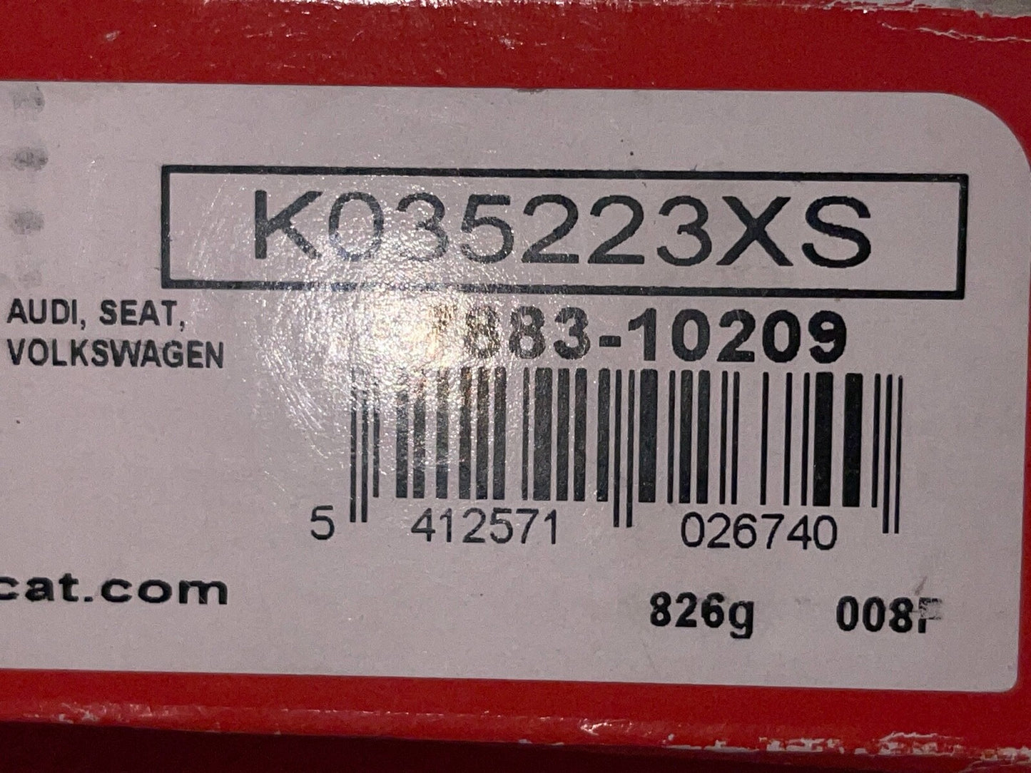 Gates K035223XS Timing Belt Kit fits Audi Seat Skoda VW