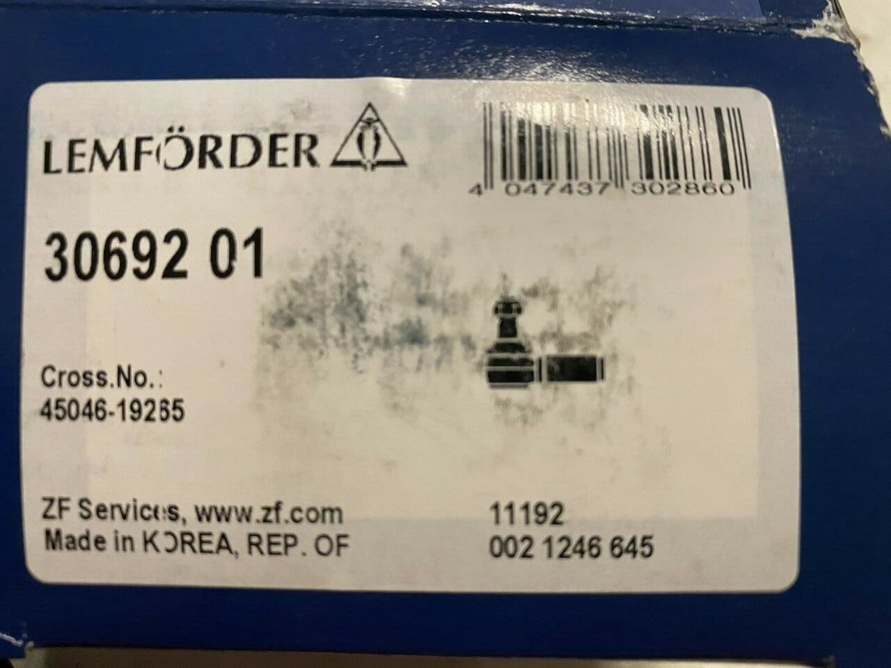 Lemforder 3069201 Tie Rod End Track Rod End fits Toyota