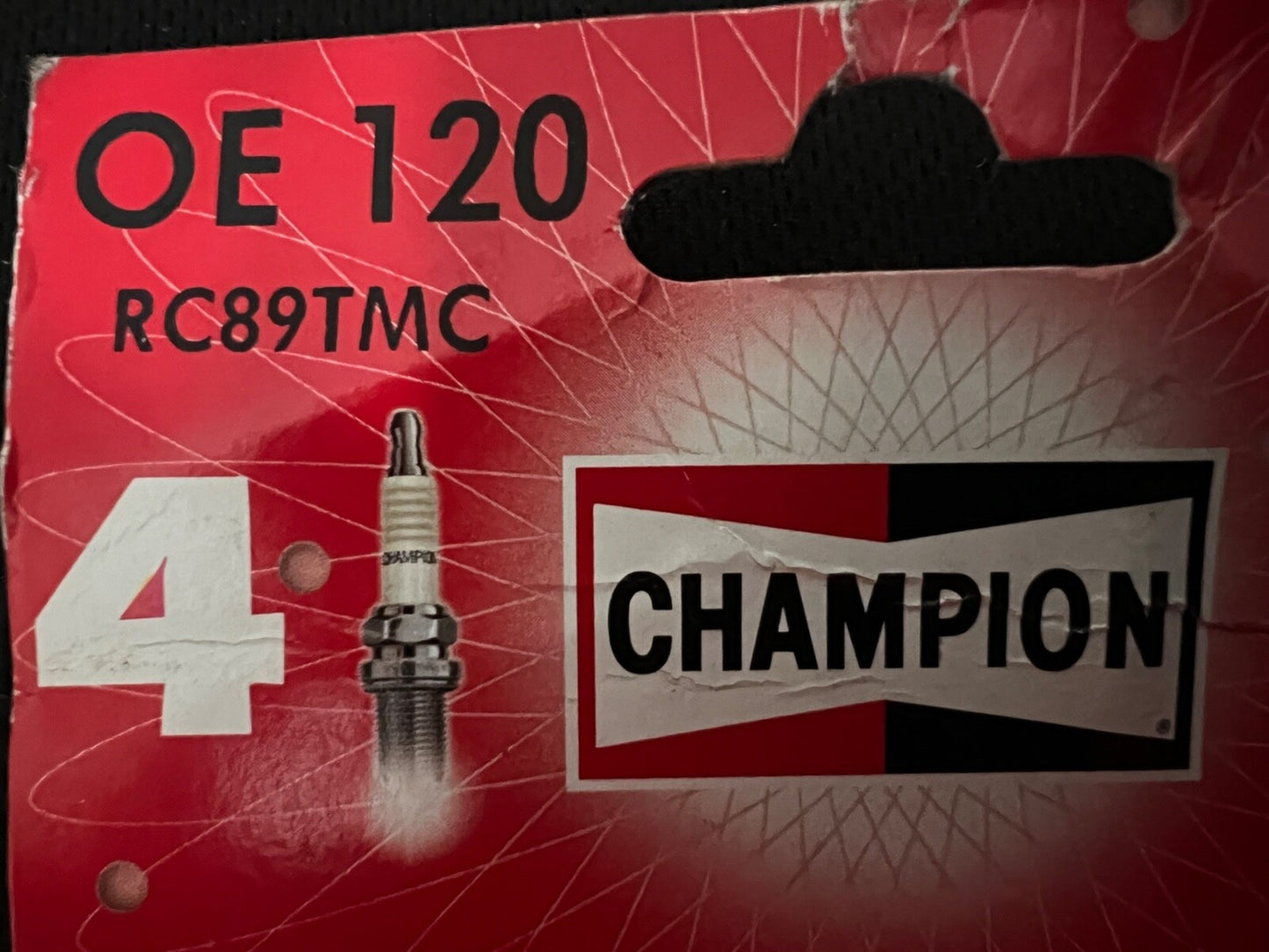 Champion RC89TMC Spark Plug - Pack of 4