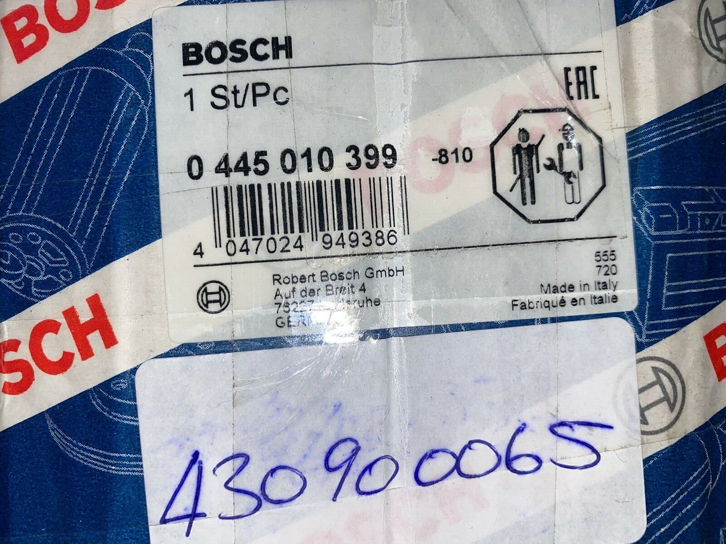 Bosch 0445010399 Fuel Injector Pump fits Kia