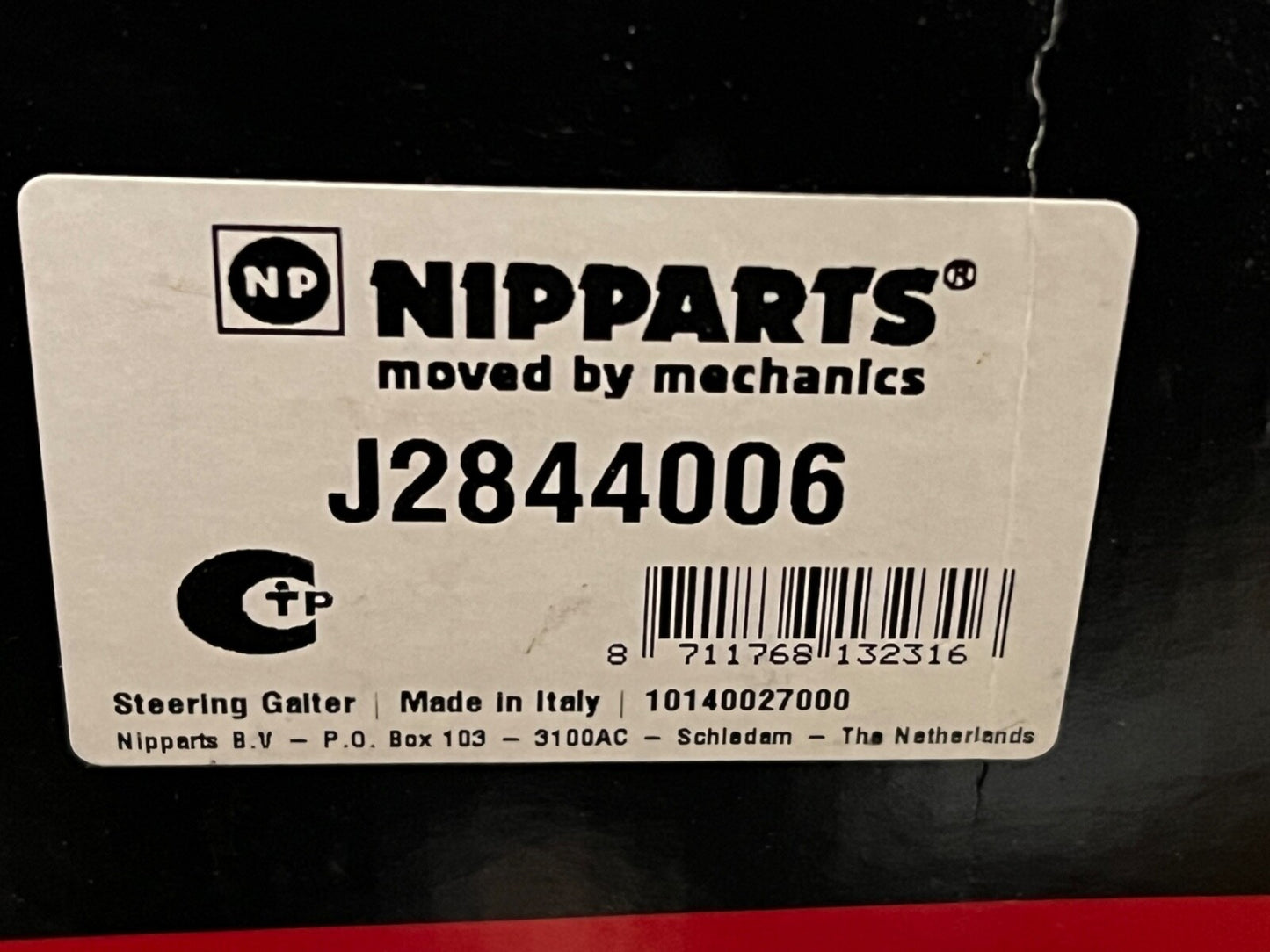 Nipparts J2844006 Steering Rack Gaitors / Boots