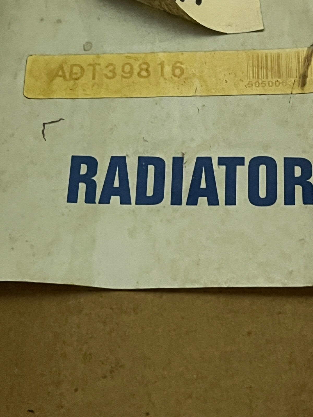 Blue Print ADT39816 Radiator Fits Toyota Corolla 1.3