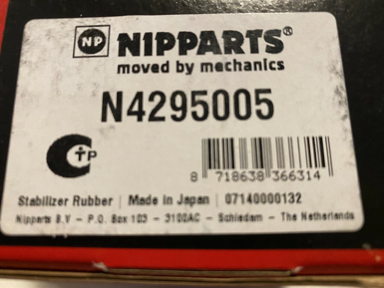 Nipparts N4295005 FSK6789K Anti Roll D Bush Stabilizer Bushing fits Mitsubishi