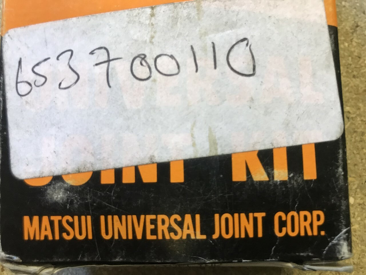 Universal Joint UV Joint 38 x 110 Iveco MAN UJ1005