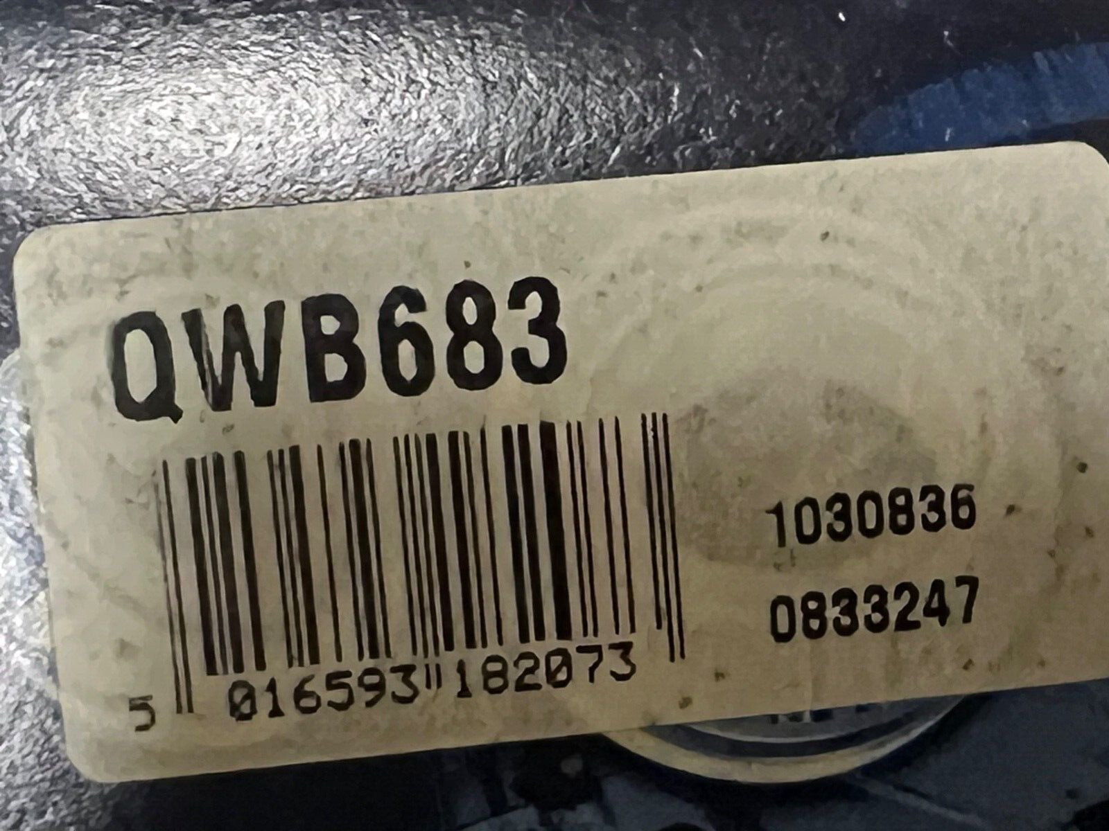 QH QWB683 Rear Wheel Bearing Kit fits Audi VW Skoda