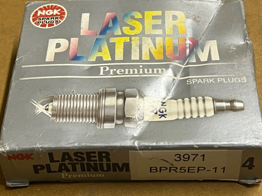 NGK BPR5EP-11 Spark Plug set of 4