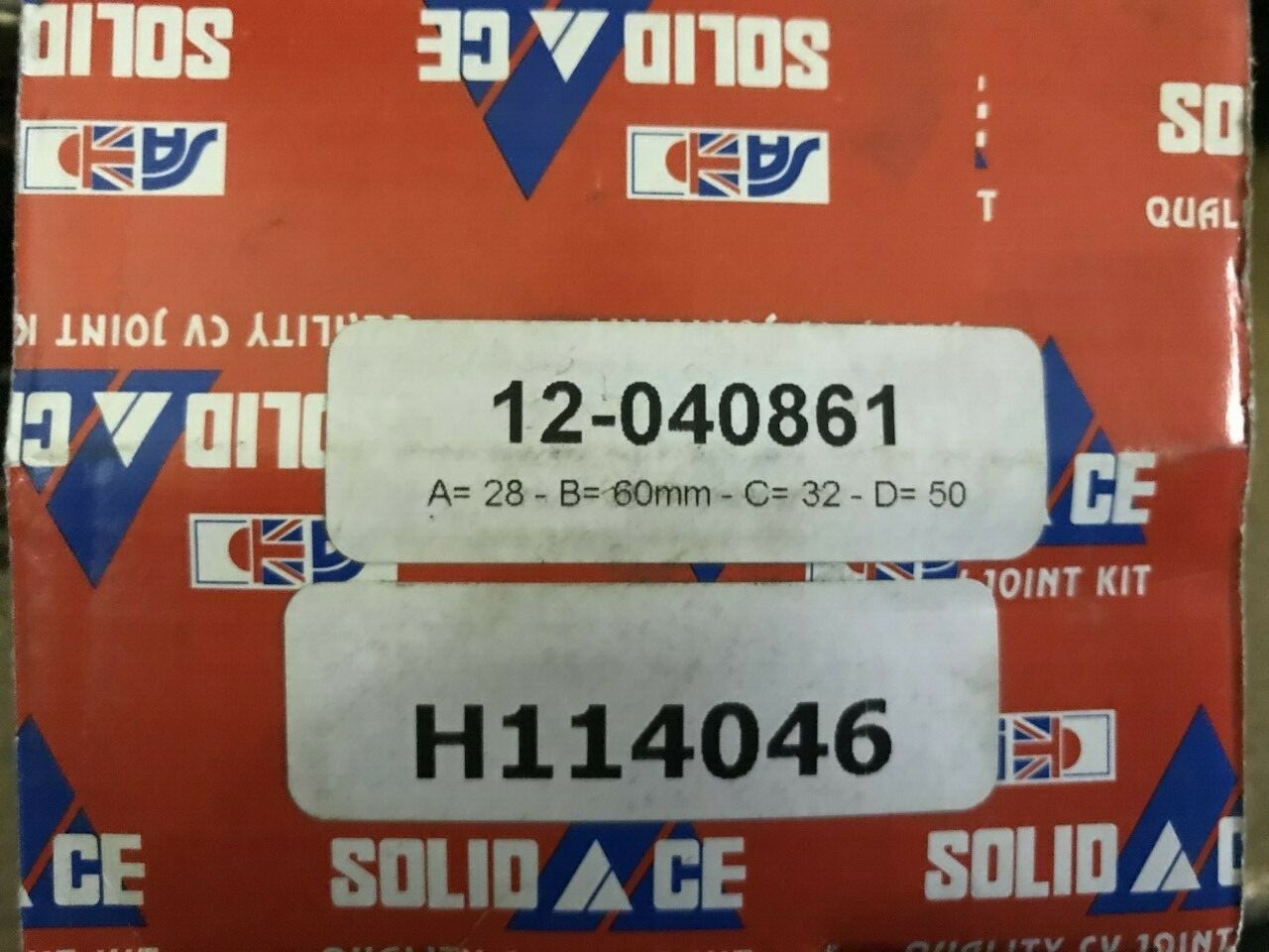 Honda Accord Honda NSX Solid Auto H114046 CV Joint Kit