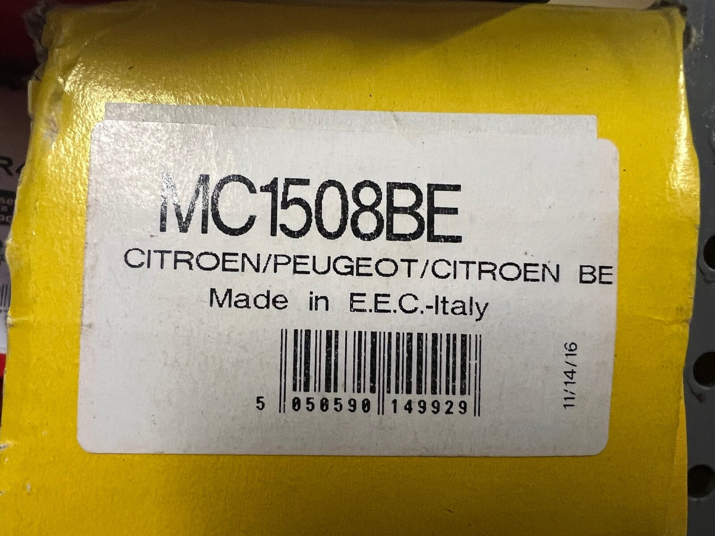 Brake Engineering MC1508BE Brake Master Cylinder fits Citroen Peugeot