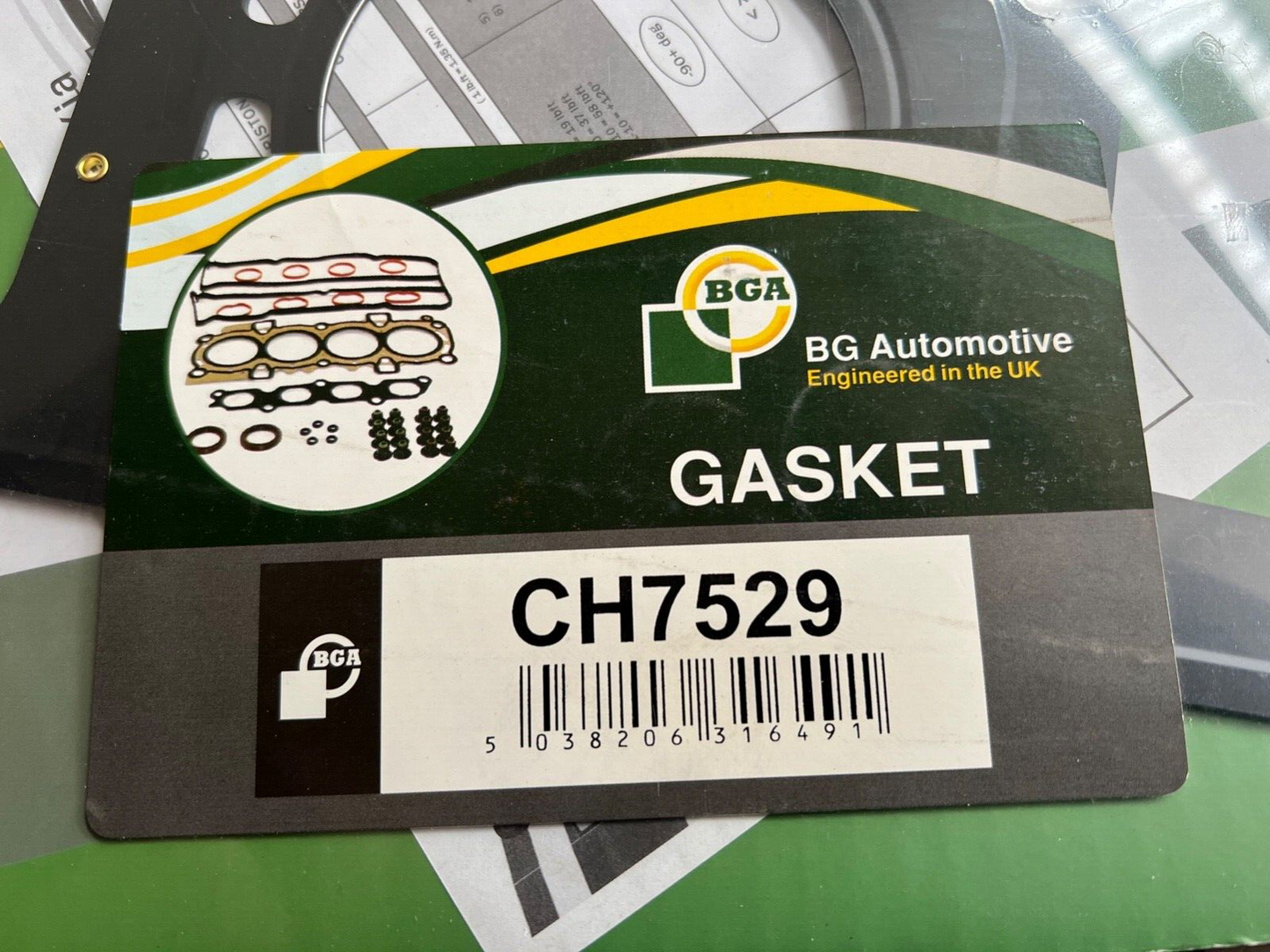 BGA CH7529 Head Gasket fits Hyundai IX35 2.0 CRDi