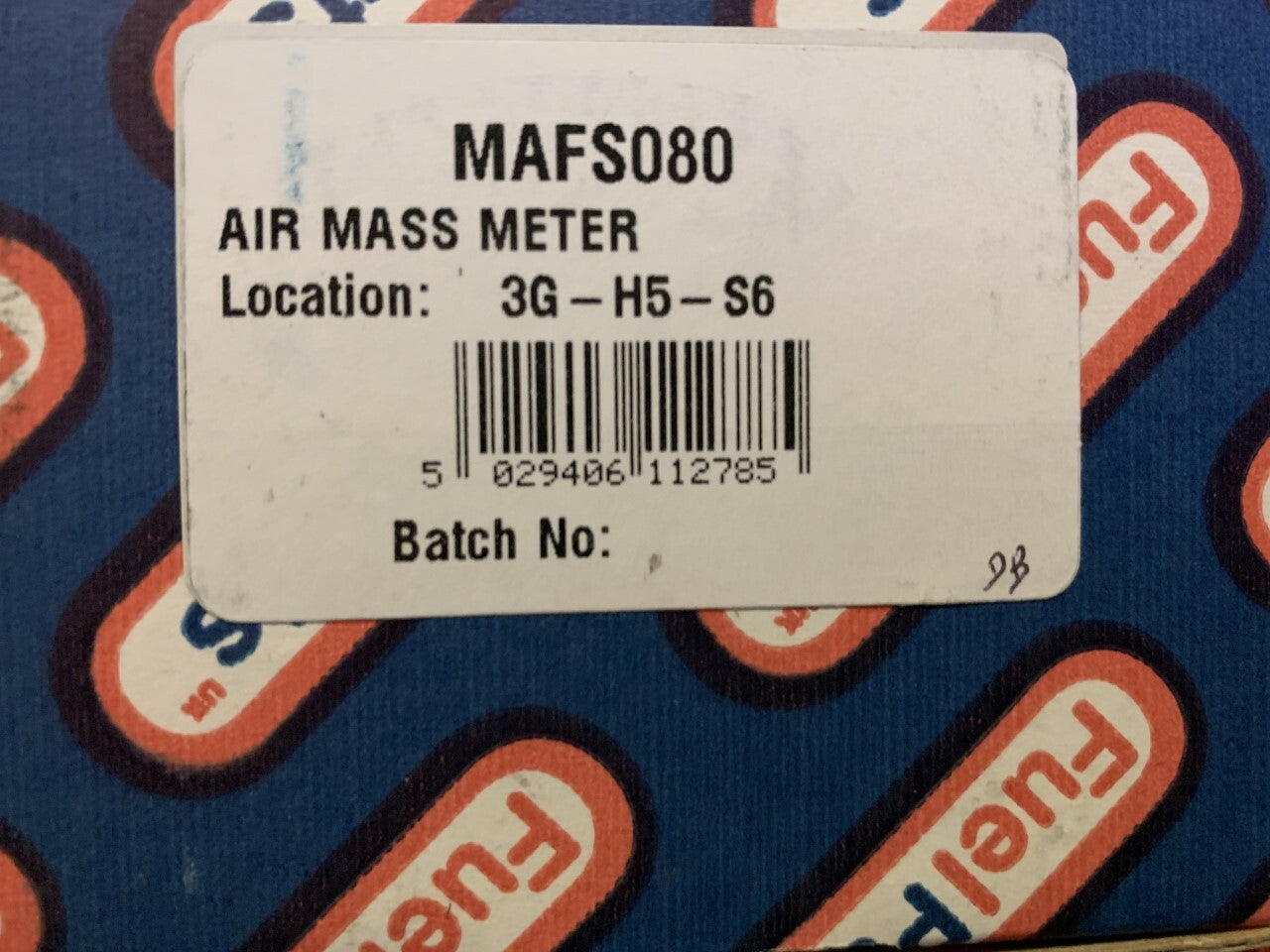 Fuel Parts MAFS080-M Air Flow Meter fits Audi Seat Skoda VW Volkswagon