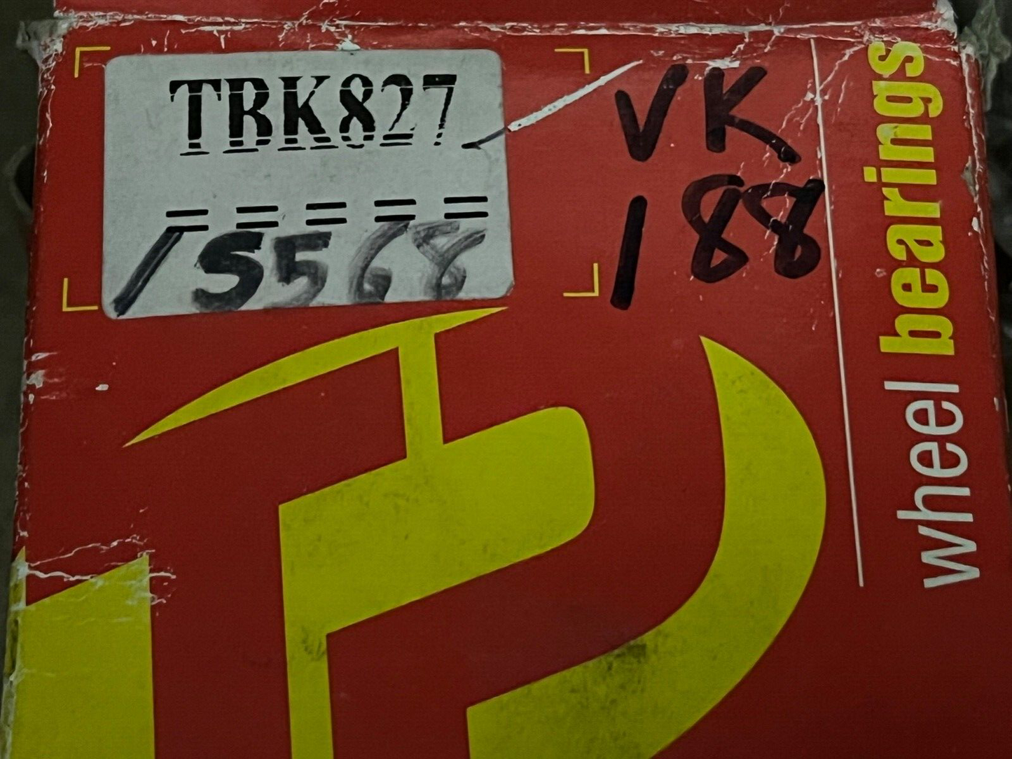 Trupart TBK827 Front Off Side Right Hand Wheel Bearing Kit fits Ford P100 Sierra