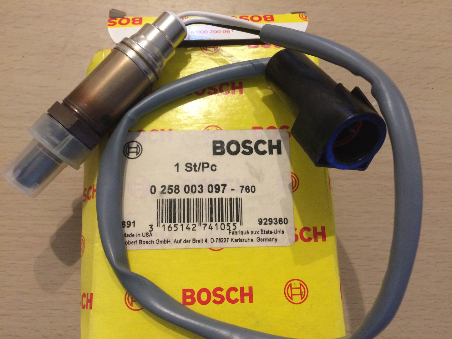 Lambda Sensor o2 Sensor Oxygen Sensor Ford Escort Fiesta Granada 0258003097