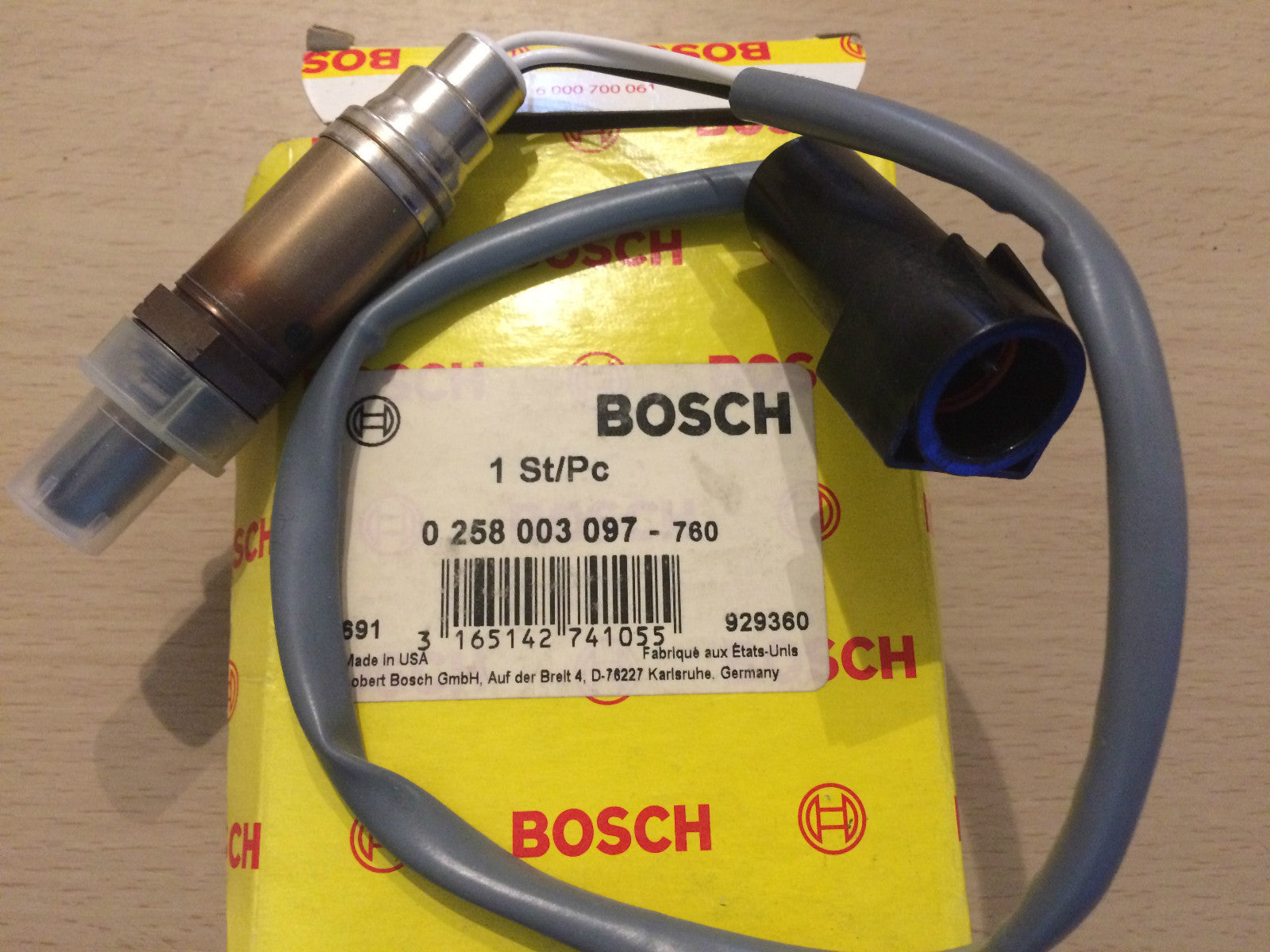 Lambda Sensor o2 Sensor Oxygen Sensor Ford Escort Fiesta Granada 0258003097