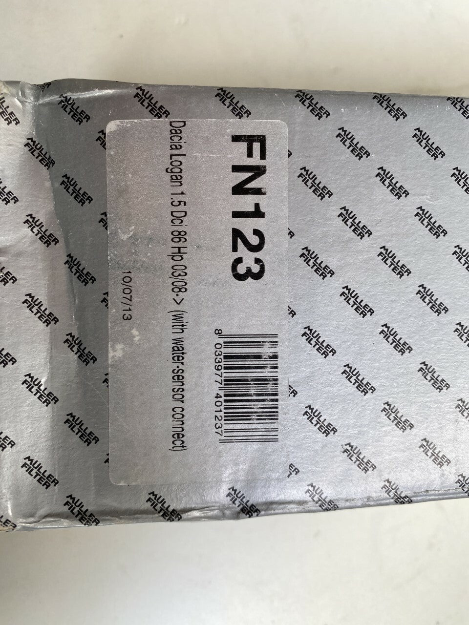 Muller FN123 Fuel Filter fits Dacia