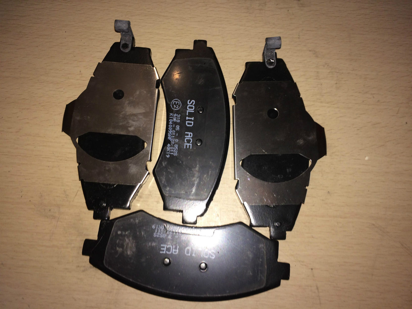Front Brake Pads Kia Magentis Optima Hyundai Tiburan K104009 Solid Auto NEW