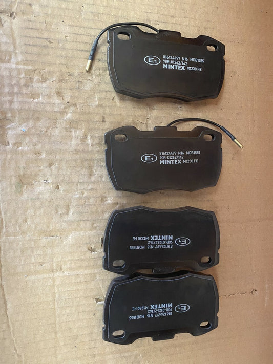 Mintex MDB1555 Front Brake Pad Set fits Land Rover