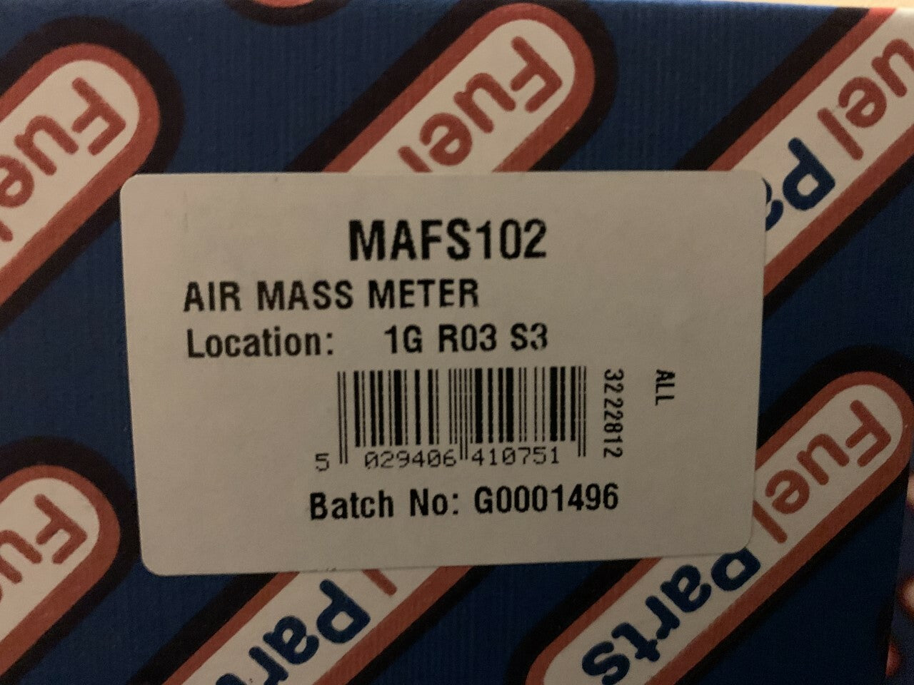 Fuel Parts MAFS102-OE Air Flow Meter Fits Alfa Romeo Fiat