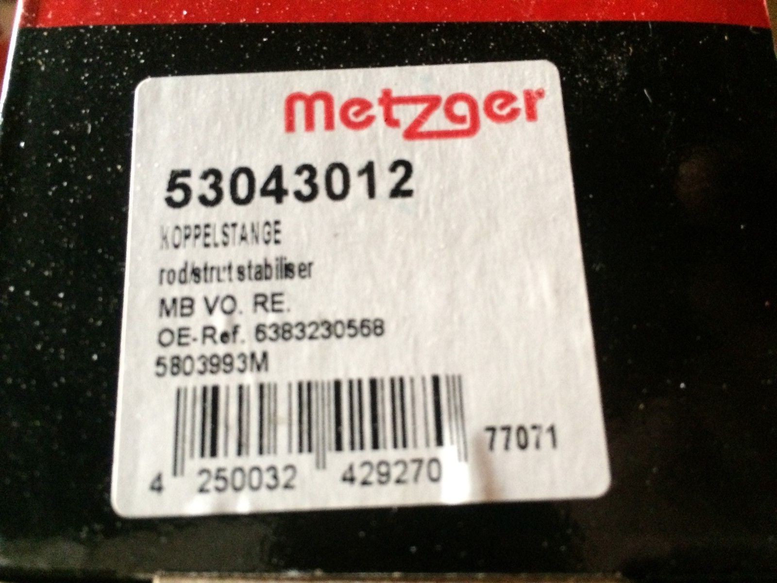 Front Right Off Side Stabiliser Link Mercedes V-Class 99-03 Vito 99-03 53043012