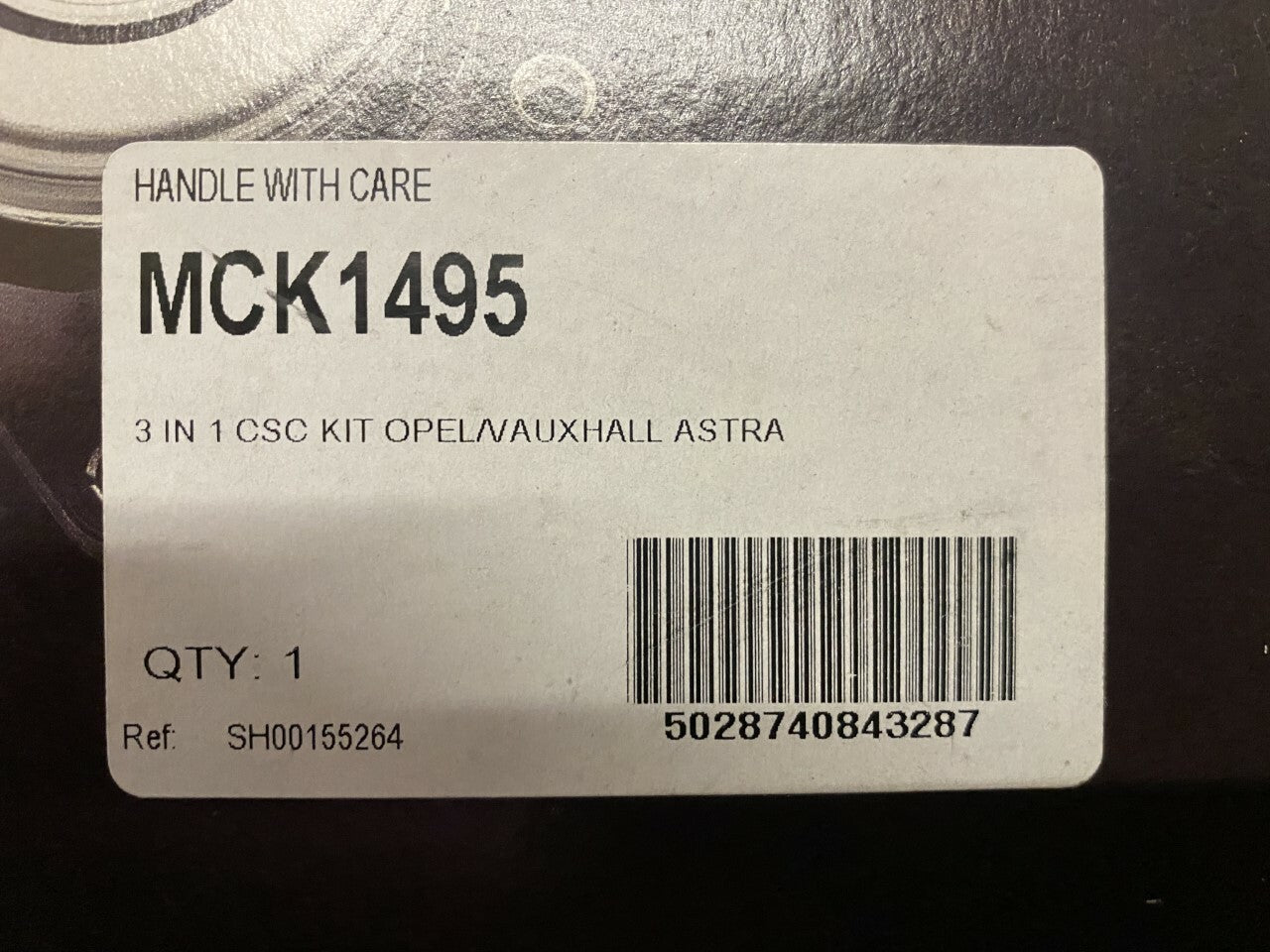 Mikayo MCK1495 CK9009 3 Piece Clutch Kit for Vauxhall Opel Daewoo