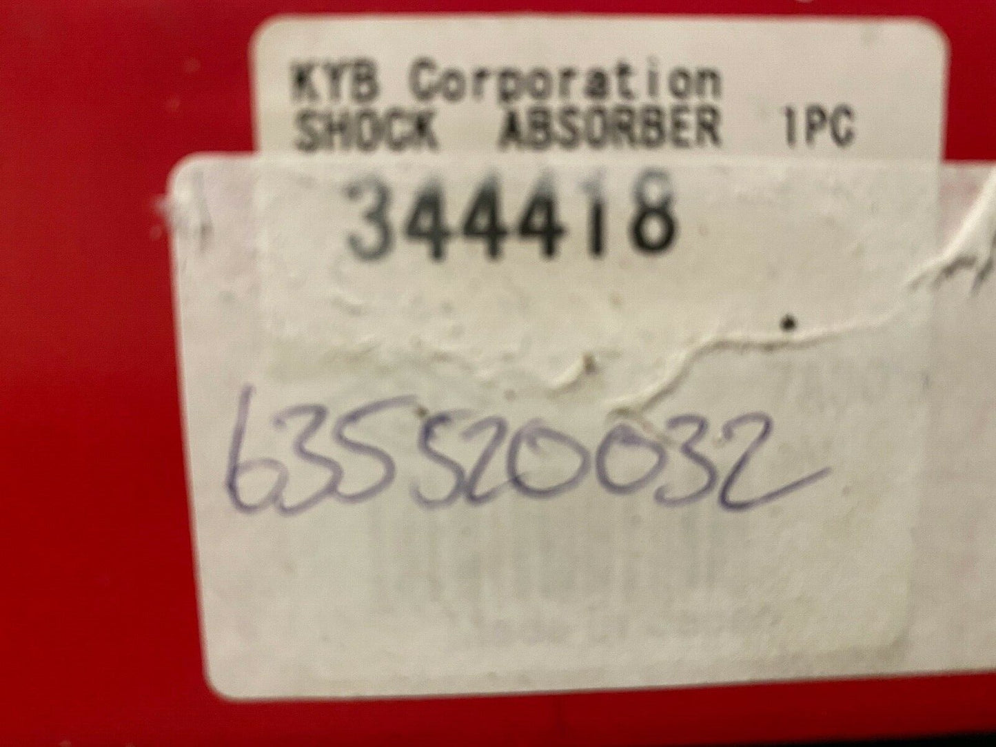 KYB 344418 Rear Shock Absorber fits Jeep