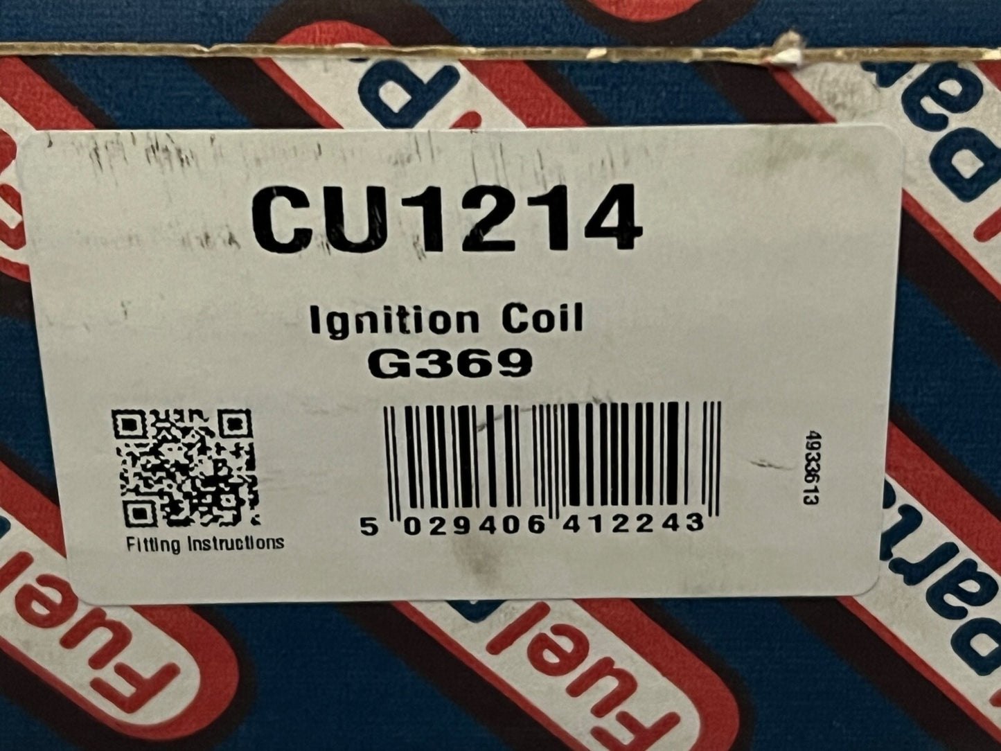 Fuel Parts CU1214 Ignition Coil fits Suzuki Wagon R+ Vauxhall Agila Astra Combo