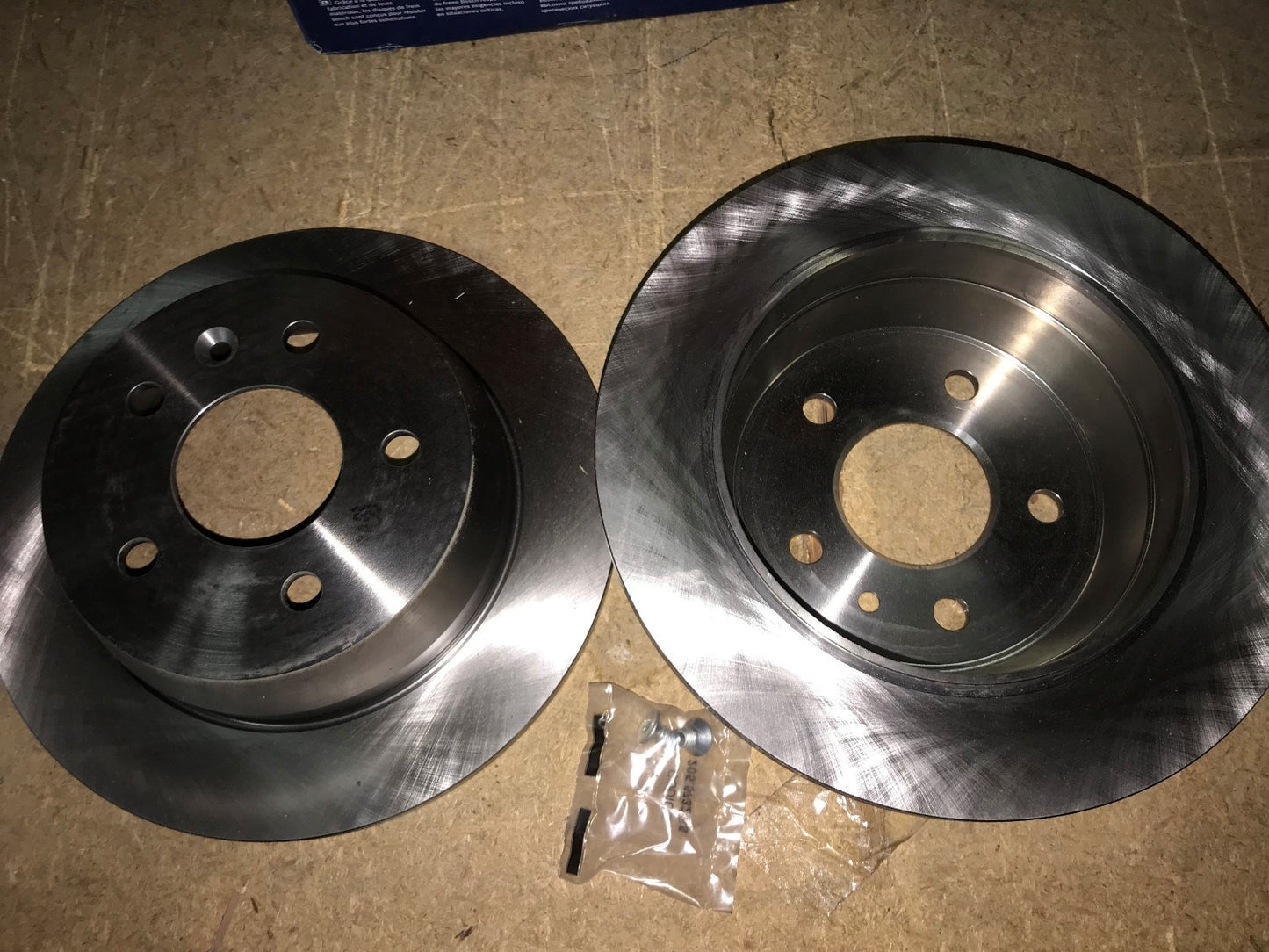 Rear Brake Discs (Pair) Mercedes V Class 1996-2003 Vito Brembo 08.6968.10